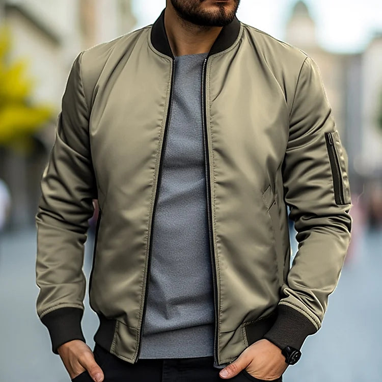 James™ | Casual Bomber Jacket