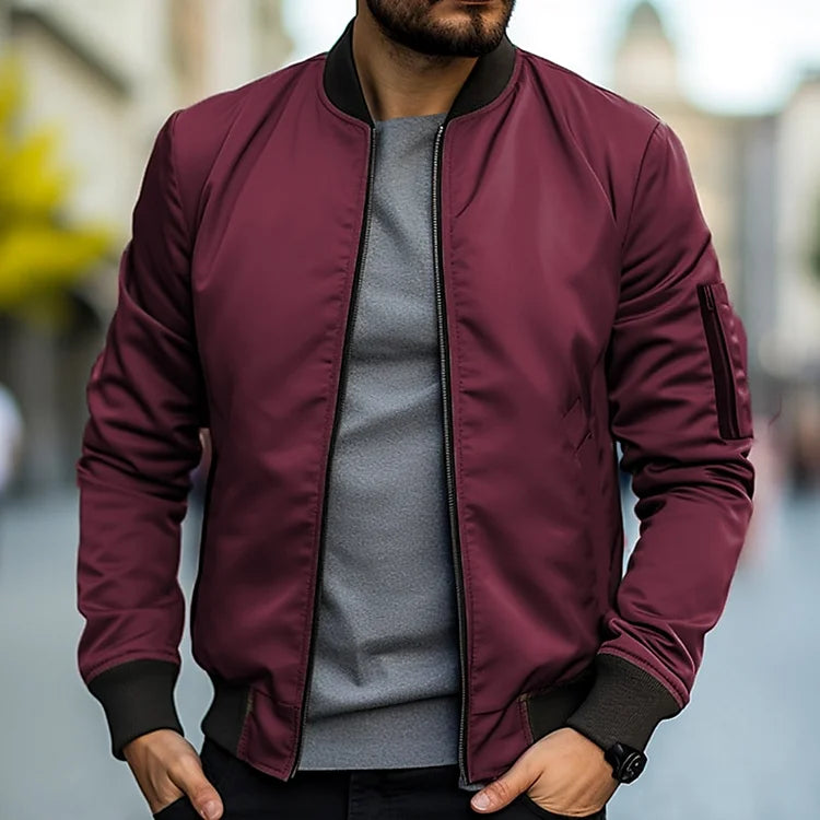 James™ | Casual Bomber Jacket